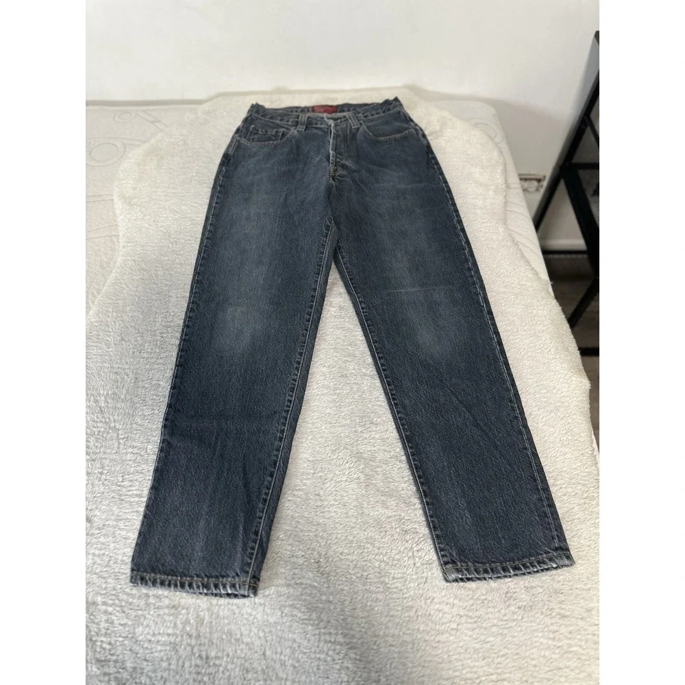 Vintage Banana Republic Men's Loose Taper Jeans 31x30 Act (28x30) Button Fly